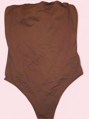 Aritzia Brown One-Piece Bodysuit